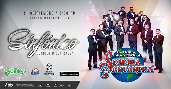 LA SONORA SANTANERA OFRECERÁ CONCIERTO SINFÓNICO CON CAUSA 0