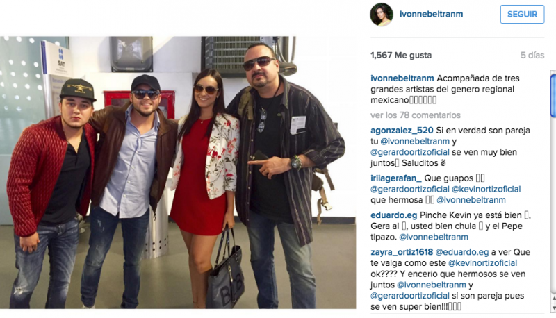 ¡Confirmado! Ella es la novia oficial de Gerardo Ortiz 1