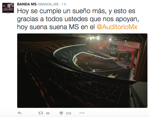 Banda MS en Auditorio Nacional