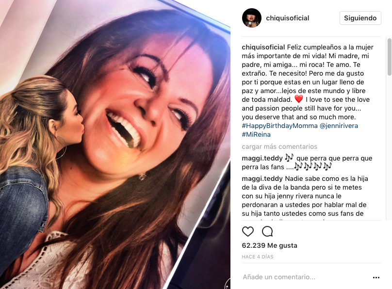 FANS DE JENNI RIVERA TACHAN DE HIPÓCRITA A CHIQUIS 0