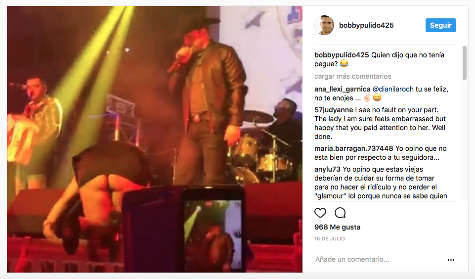 BOBBY PULIDO SUBE FOTO QUE GENERA CONTROVERSIA ENTRE SUS FANS 0