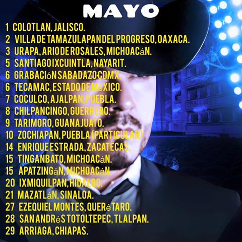 Fechas Mayo Claudio