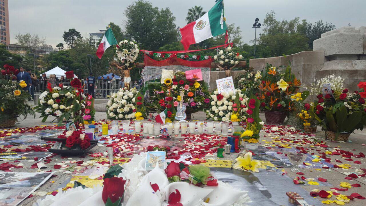 Así luce Bellas Artes en espera de las cenizas de Juan Gabriel