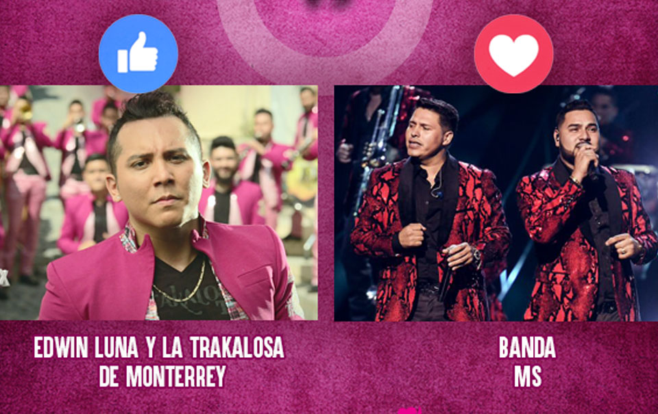 Banda MS Vs Edwin Luna y la Trakalosa ¿Cuál éxito te gusta más?