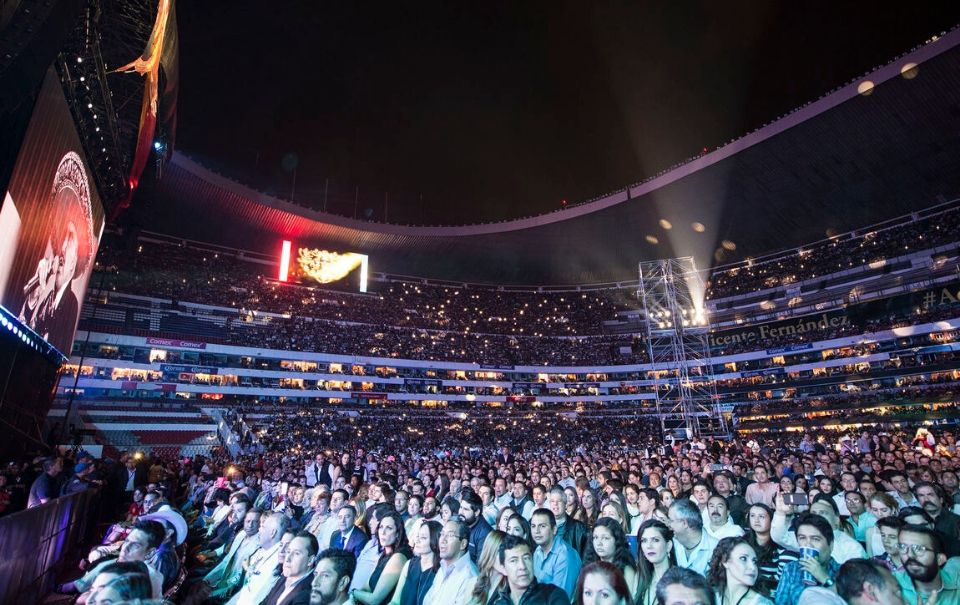 Estos artistas se han coronado en el Estadio Azteca