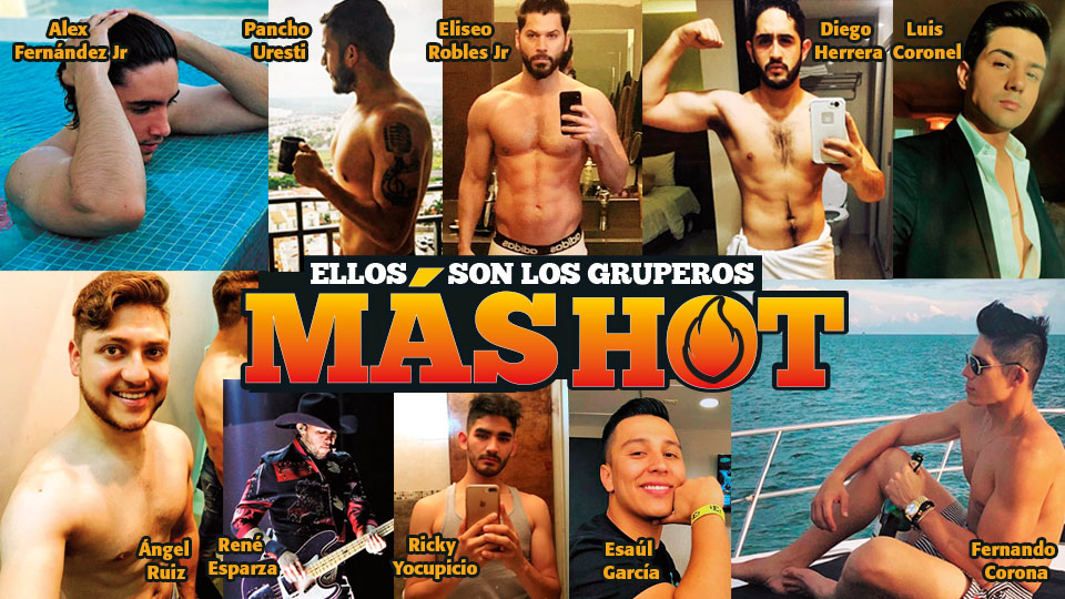 ELLOS SON LOS GRUPEROS MÁS GUAPOS Y HOT