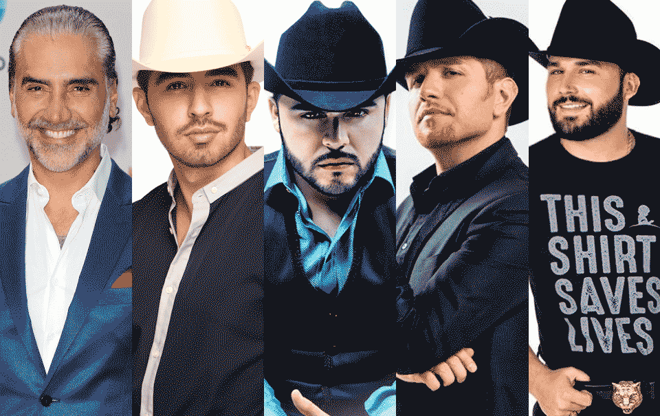 Alejandro Fernández, Joss Favela, Gerardo Ortiz, El dasa y Saul el jaguar