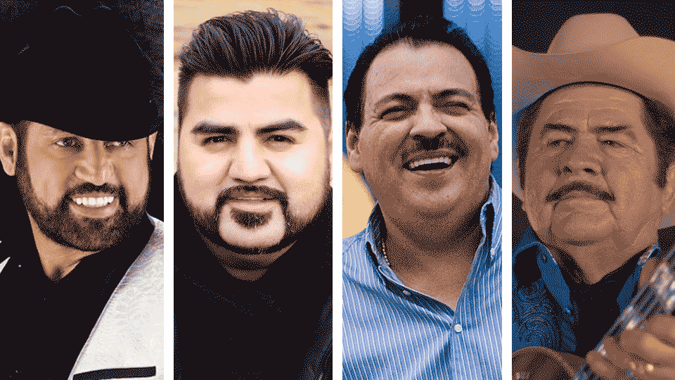 Mimoso, Julio Preciado, Eliseo Robles y Pancho Barraza en concierto