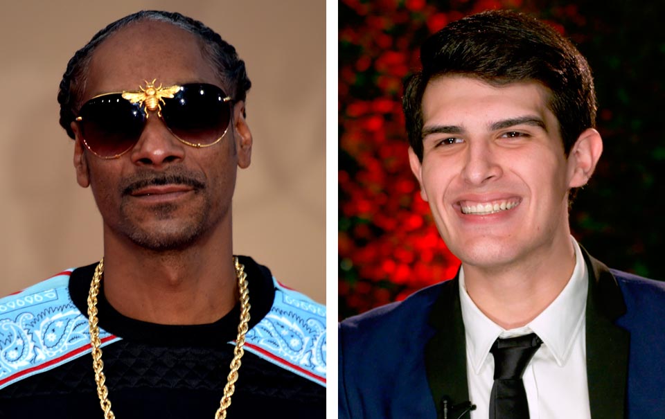 Snoop Dogg y Adriel Favela