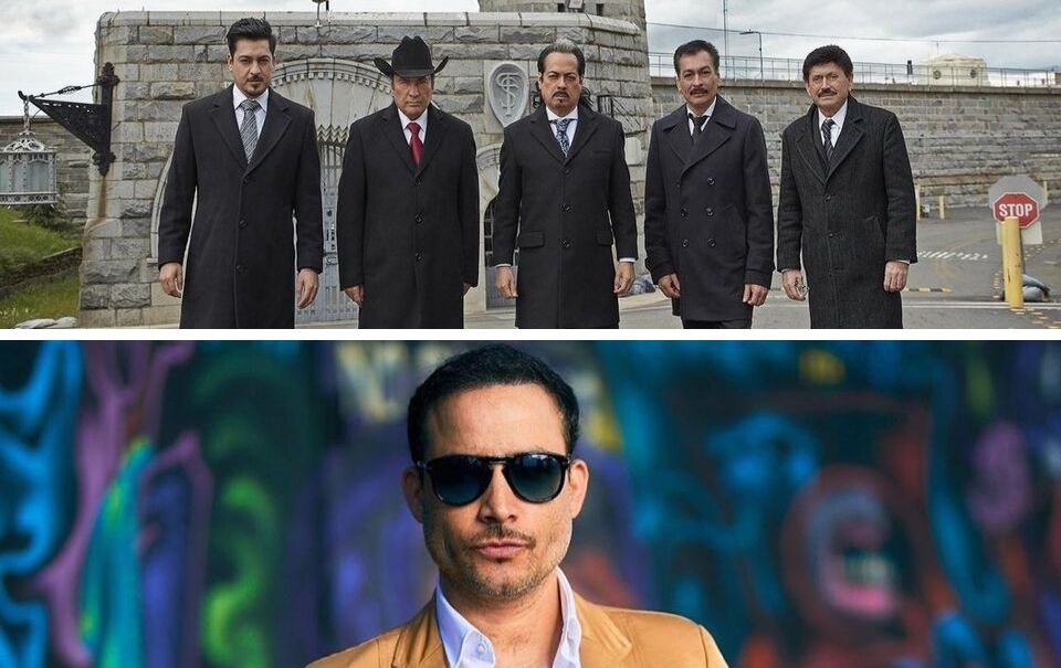 Los Tigres del Norte y Germán Montero juntos