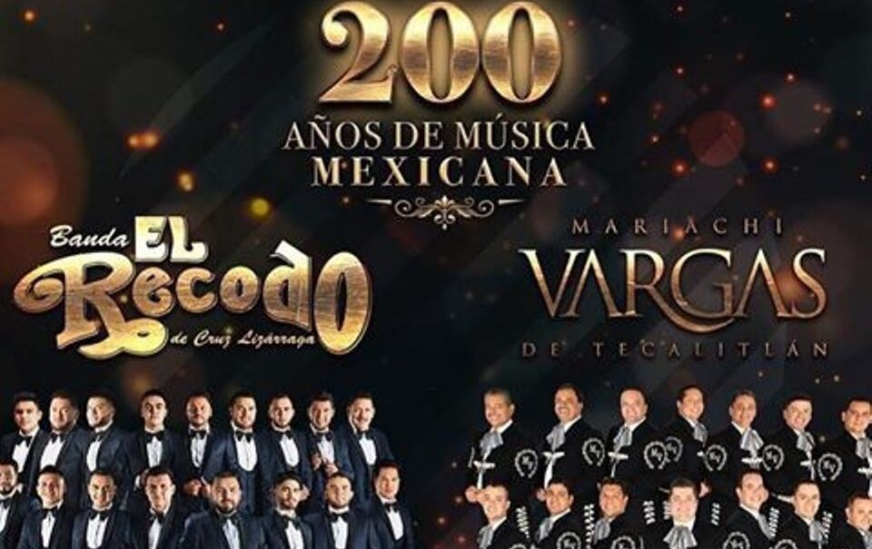 El Recodo y Mariachi Vargas en Los Ángeles,  “200 años de música mexicana”