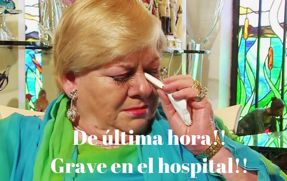 Paquita la del barrio es hospitalizada por trombosis pulmonar