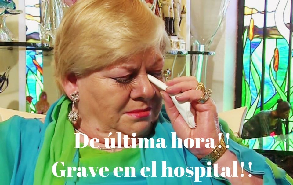 Paquita la del barrio es hospitalizada por trombosis pulmonar 