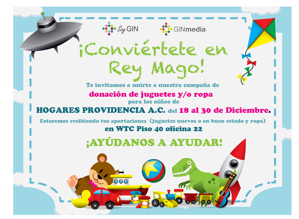 ¡Conviértete en Rey Mago! Ayúdanos a regalar alegría 0