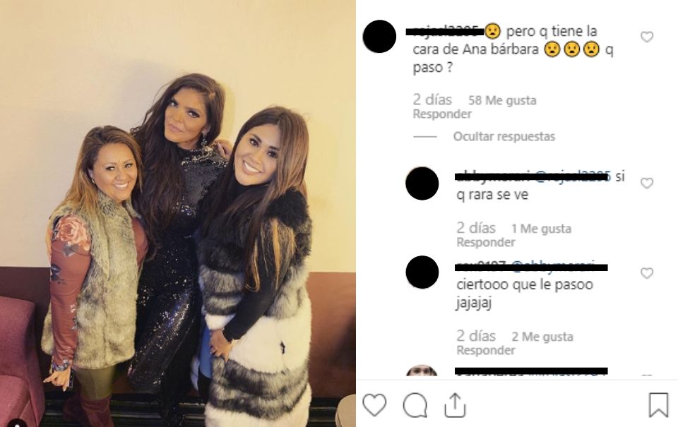 Ana Bárbara y Gomita son criticadas por salir raras en foto