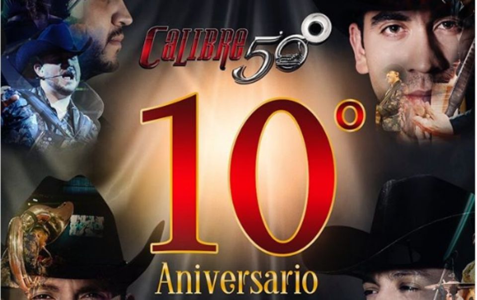 10 años de trayectoria, 10 éxitos de Calibre 50