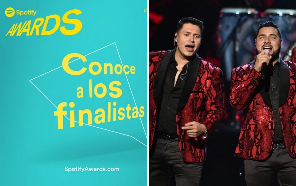 Alejandro Fernández, Banda MS, entre los finalistas de Spotify Awards