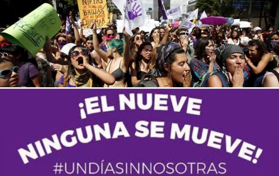 “Un Día Sin Mujeres” convocan protesta luego de feminicidios 