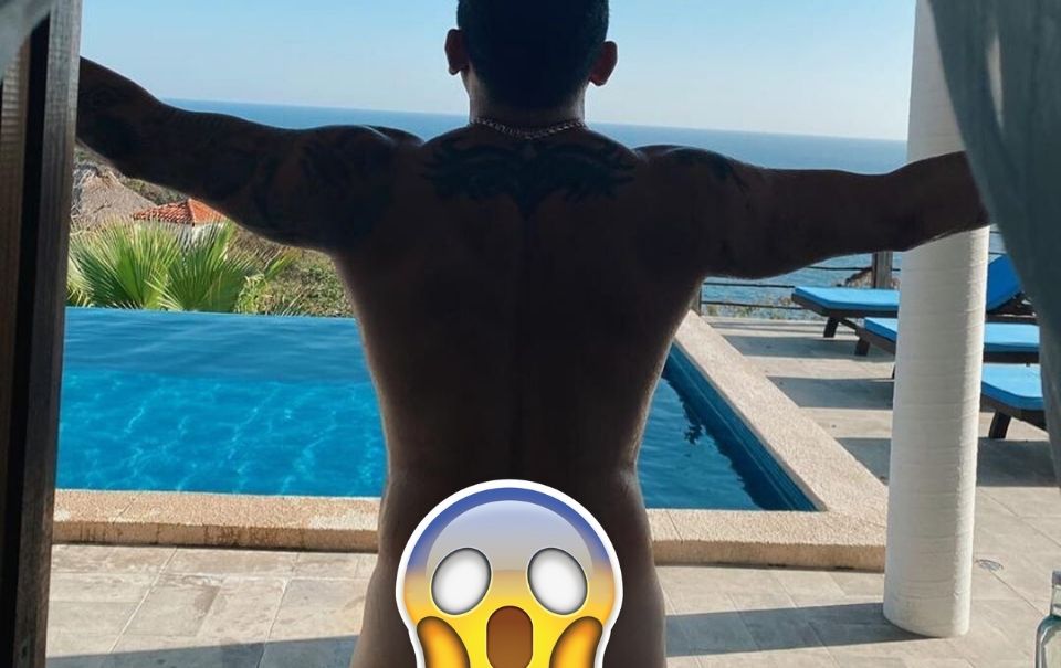 Edwin Luna muestra sus nalgas sin censura en redes