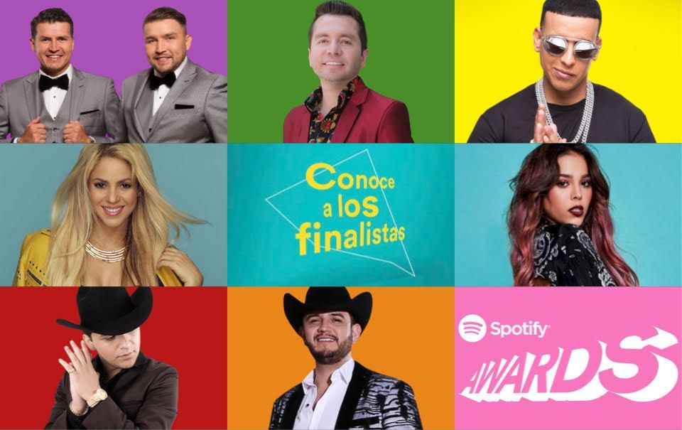 Conoce a TODOS los finalistas de los Spotify Awards