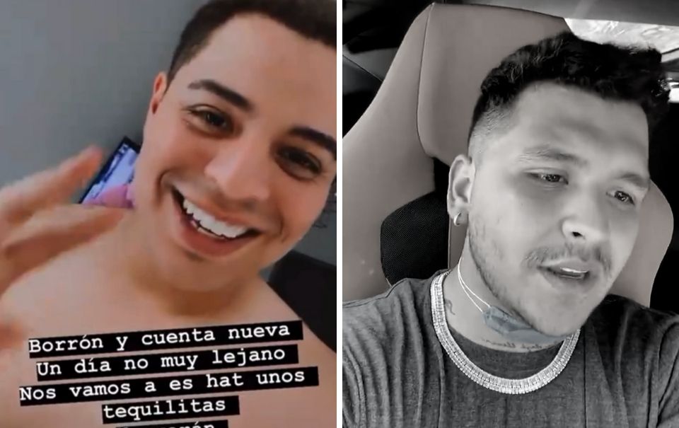 Eduin Caz pide a sus fans que ya no insulten a Christian Nodal