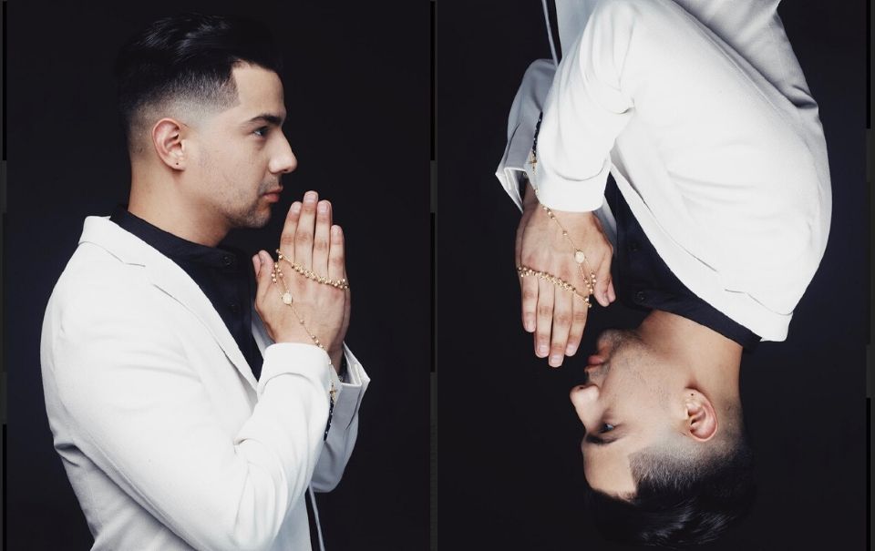 Luis Coronel cantó al revés una canción