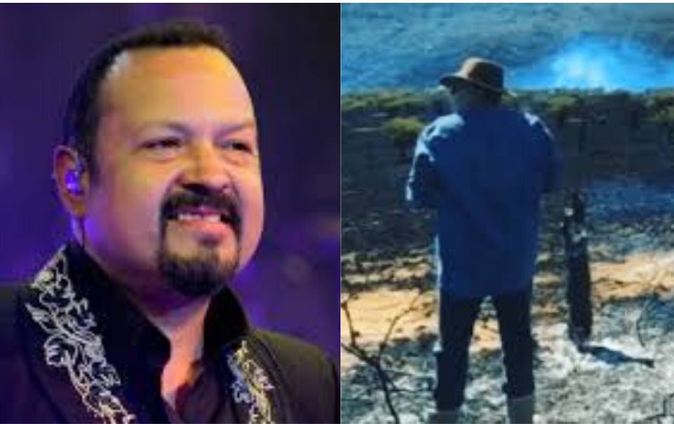 Pepe Aguilar habla del incendio, fans culpan a Natanael Cano