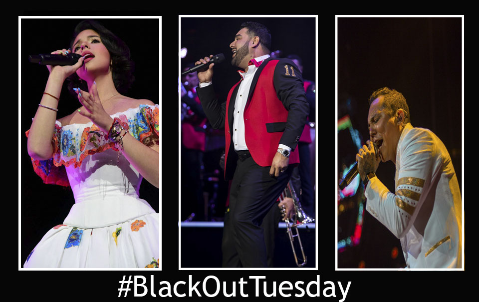 ¿Qué es BlackOutTuesday? y como artistas del regional mexicano se suman