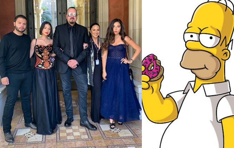 La familia Aguilar aparecer en su versión de Los Simpson 