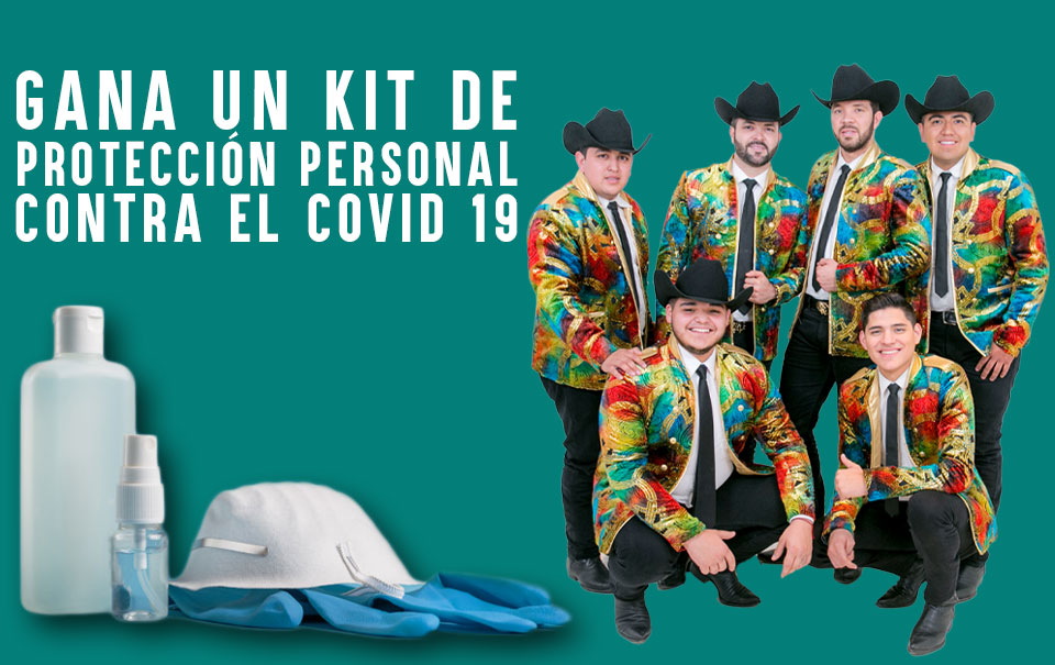 Soy Grupero y Código Fn te regalan un kit para cuidarte del COVID