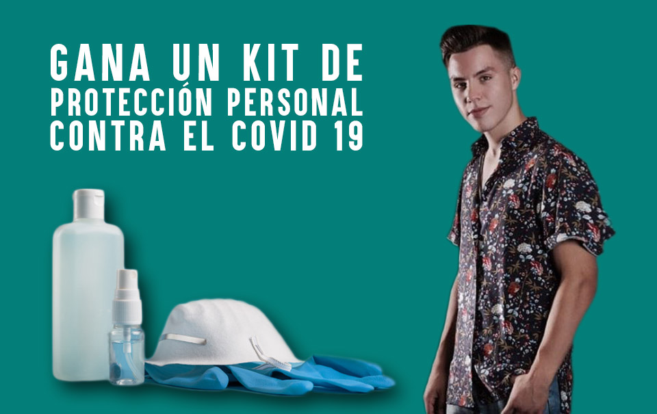 Soy Grupero y Jonatan Sánchez te regalan un kit para cuidarte del COVID-19