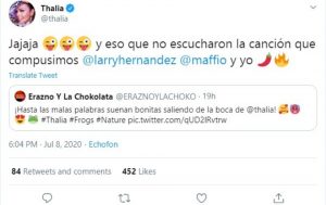 Larry Hernández confirma dueto con Thalía  0