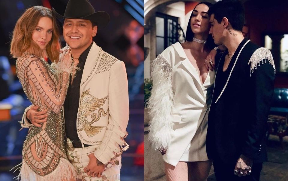 Feas comparaciones entre Belinda y Nodal con su ex Estibaliz y Adriel Favela