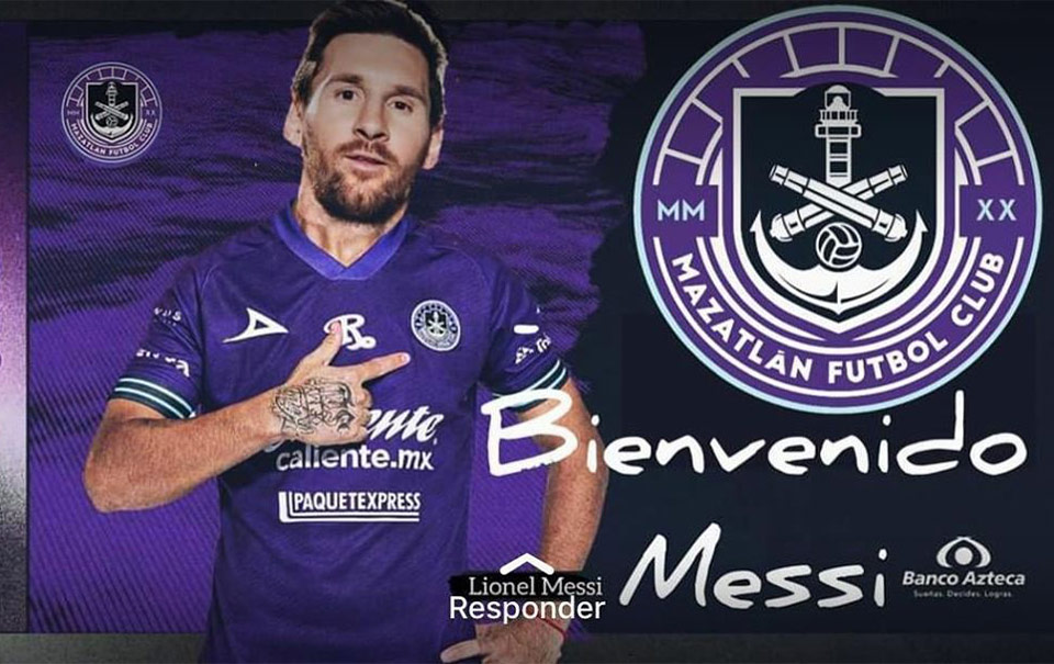 Poncho Lizárraga anuncia la llegada de Messi al Mazatlán FC