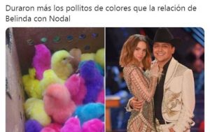 Los memes no le perdonan una a Nodal ni a Belinda 7