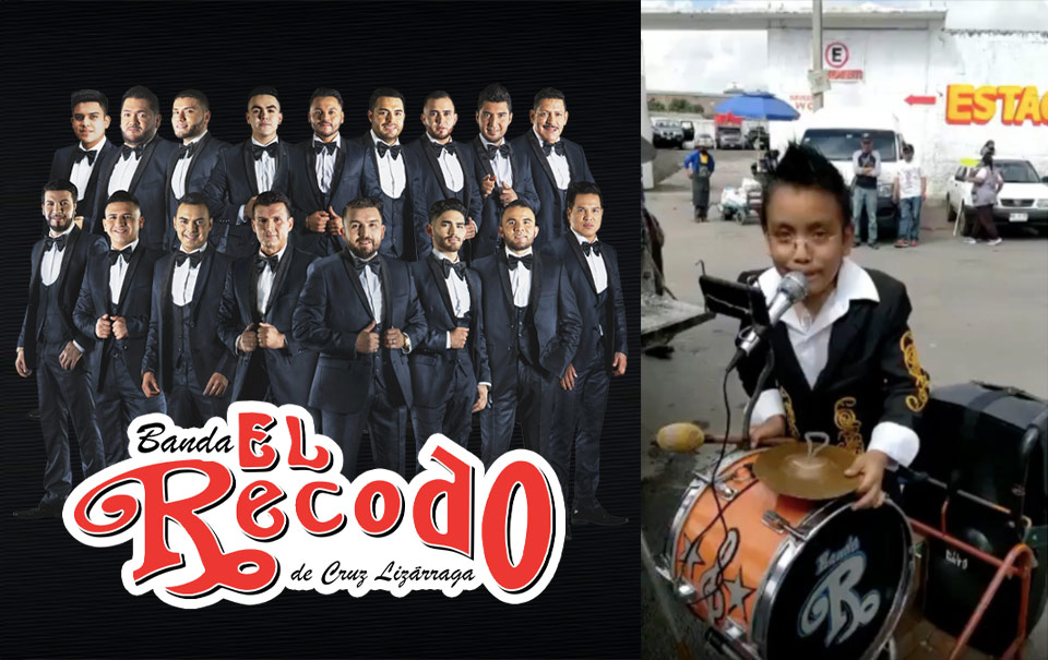 Un niño conmueve a la banda “El Recodo” y sus fans