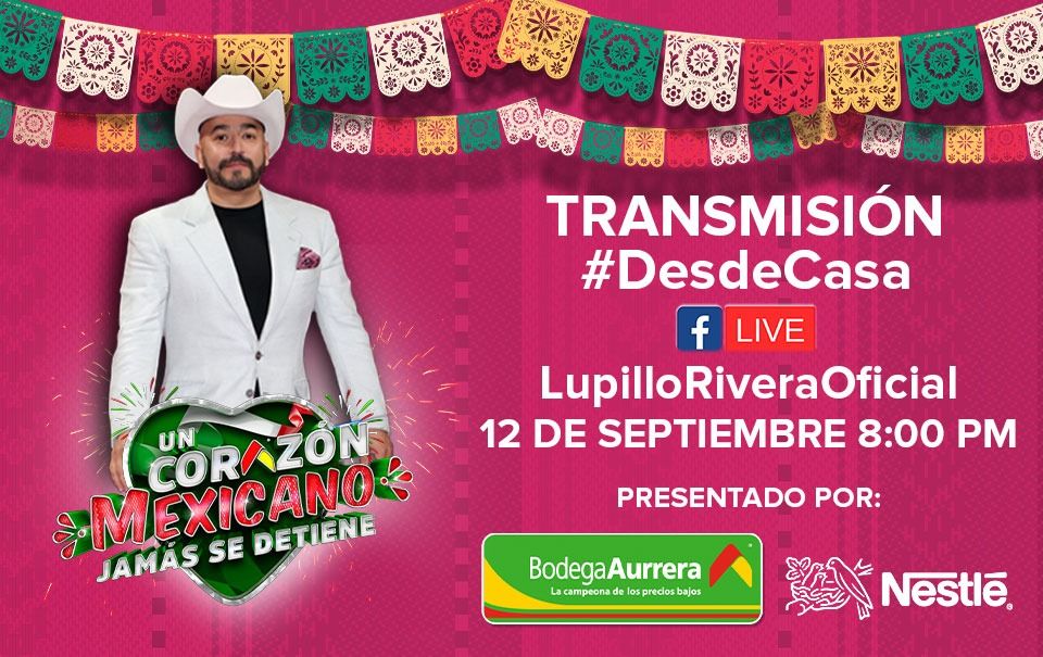 Canta con Lupillo Rivera, sus mejores rolas este 12 de septiembre