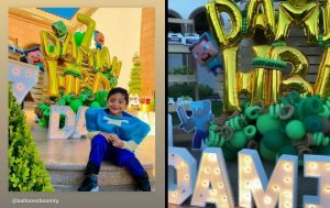 Así el festejo de cumpleaños a Damiancito, el hijo de Kim y Edwin Luna 0