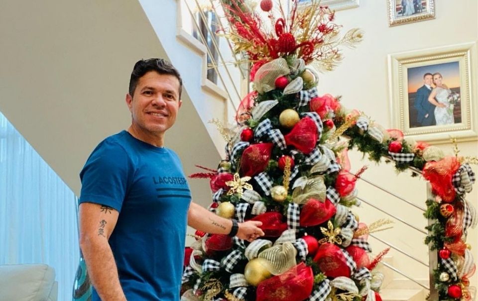 Jorge Medina tiene un espíritu muy navideño