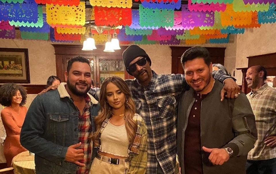 Banda MS da un pequeño adelanto de su video con Becky G y Snoop Dogg