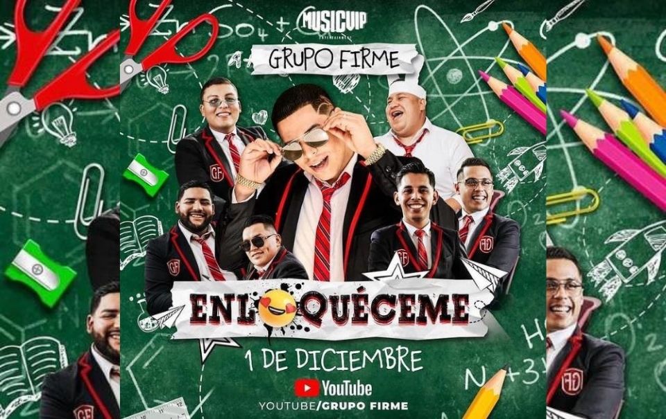 Así suena “Enloquéceme” de OV7en voz de Grupo Firme