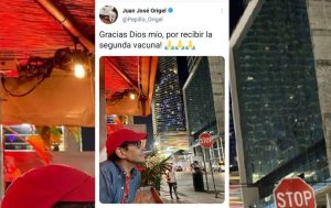 Pepillo Origel recibe segunda dosis de vacuna en Estados Unidos 0