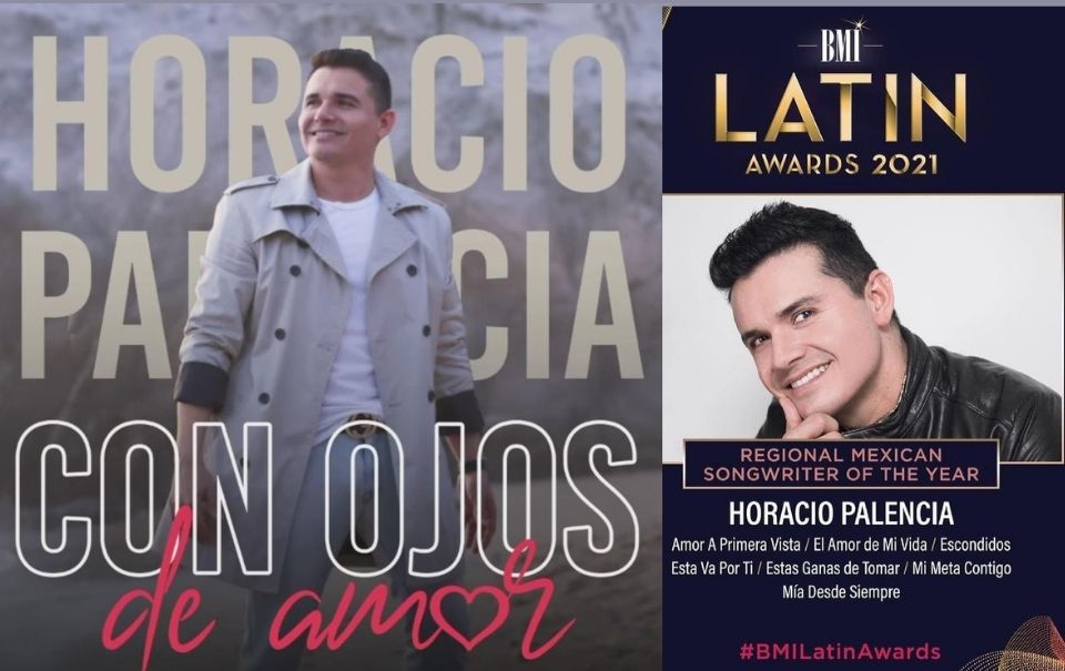 Horacio Palencia gana como compositor del año en los BMI