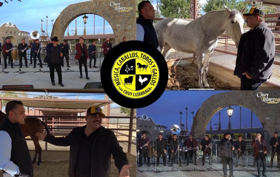 “Música, caballos, toros y gallos” conoce el VideoBlog de Chuy Lizárraga