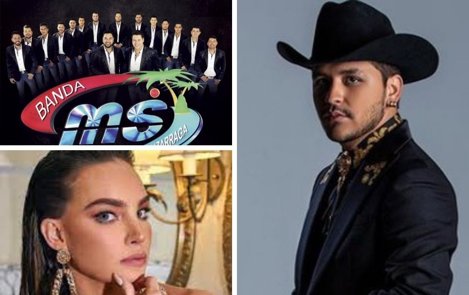 Christian Nodal adelanta duetos con Belinda y con la Banda MS