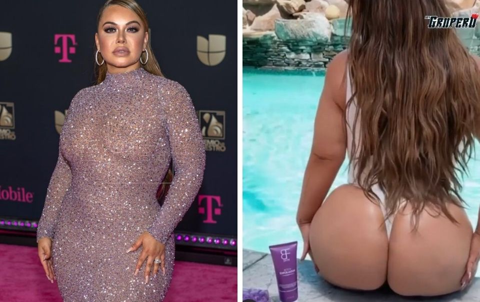 Lo vuelve a hacer, Chiquis enseña el trasero para promocionar crema