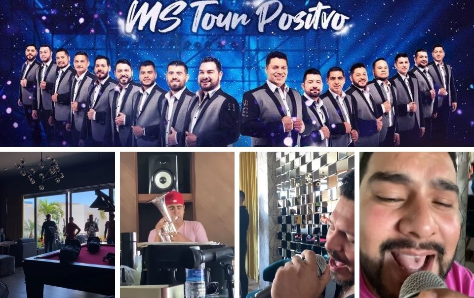 La Banda MS ya inició ensayos para su Tour “Positivo”