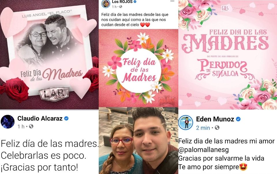 Las Felicitaciones de los Gruperos en el Día de las Madres