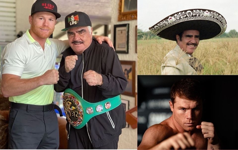 Don Vicente Fernández y Saúl “El Canelo” Álvarez: Duelo de ídolos