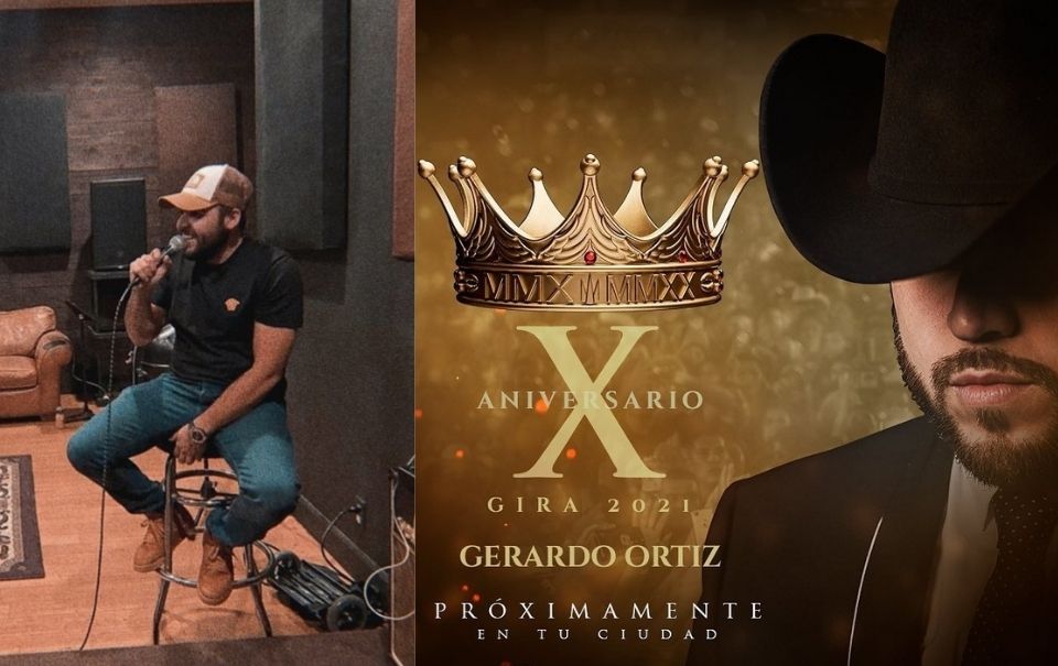Gerardo Ortiz da inicio a su gira 2021 con motivo de su X Aniversario